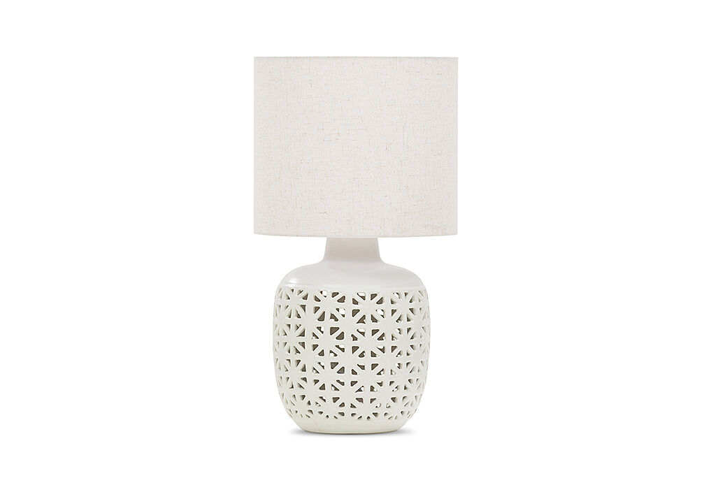 WHITE CASSY Table Lamp | Amart Furniture