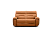 HOLLYWOOD LEATHER - 2 Seater Sofa with Electric Recliners HOLLYWOOD LEATHER