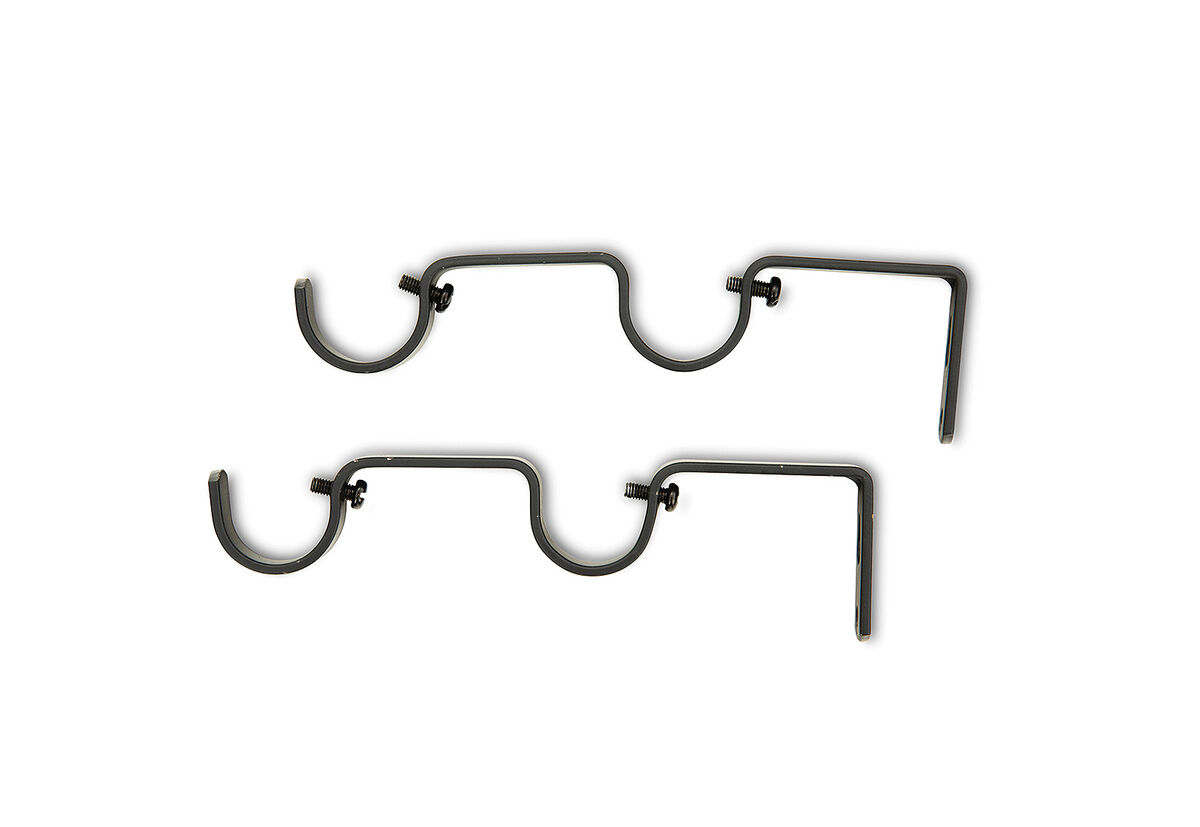 BRACKET DOUBLE CURTAIN ROD
