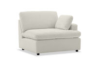 SUNNI FABRIC - Modular Right Hand Facing Chair SUNNI FABRIC