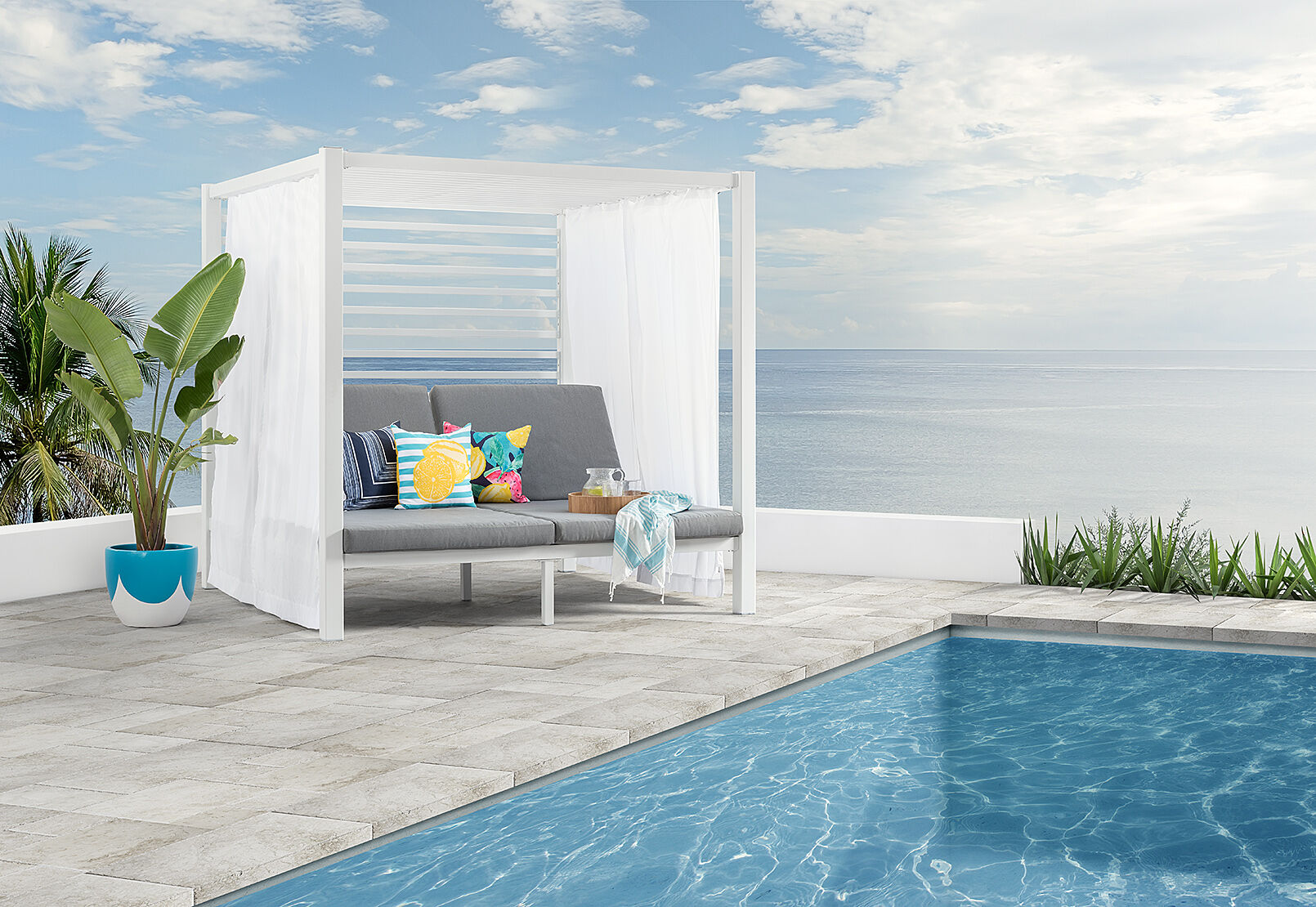 CASABLANCA - Outdoor Daybed CASABLANCA
