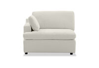 SUNNI FABRIC - Modular Left Hand Facing Chair SUNNI FABRIC
