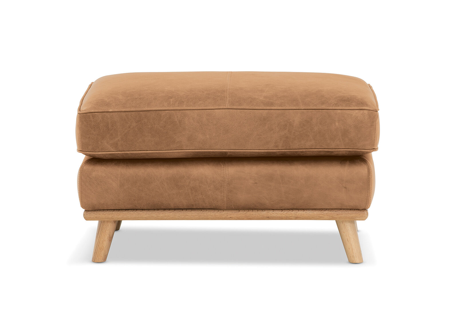 Light tan ottoman discount
