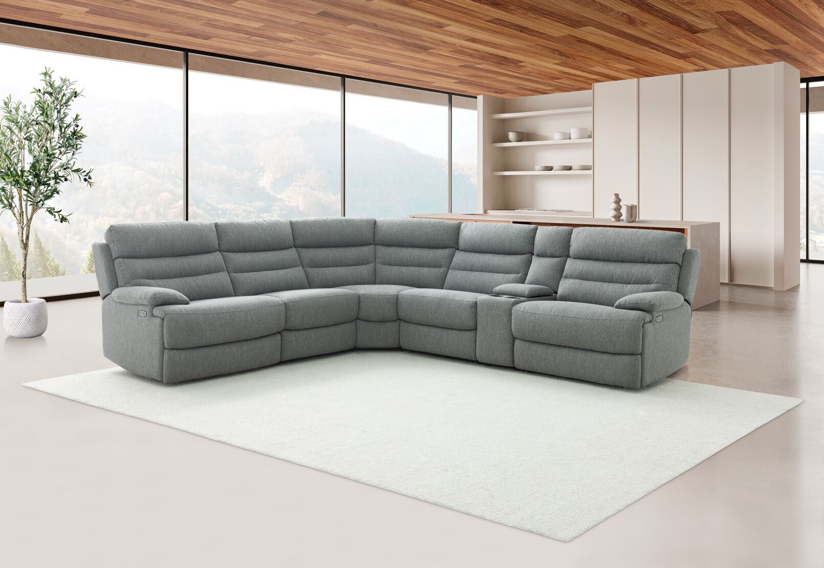 ANSELM FABRIC - Corner Lounge ANSELM FABRIC