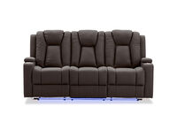 TRAVIS FABRIC - 3 Seater with Recliners TRAVIS FABRIC