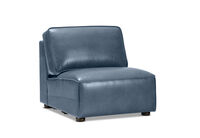 BARTELLE LEATHER - Modular Armless Chair BARTELLE LEATHER