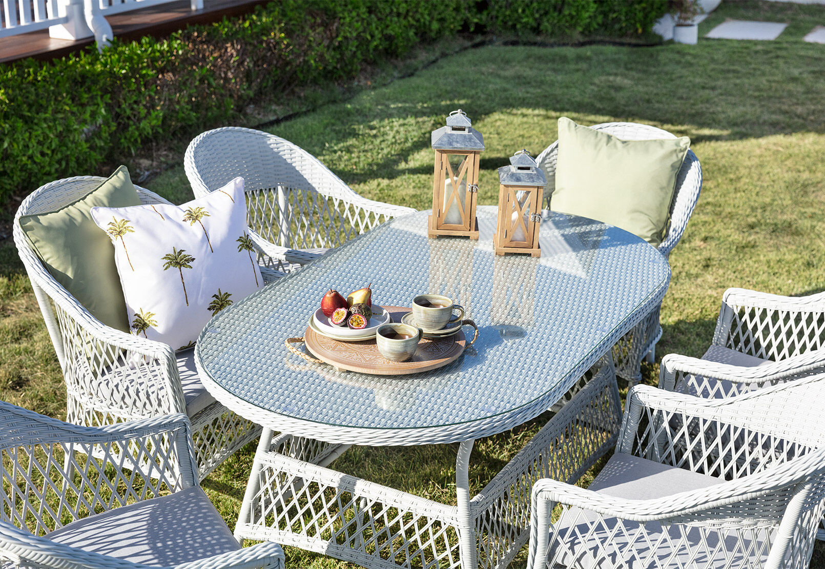 JULIA - 7 Piece Outdoor Dining Setting JULIA