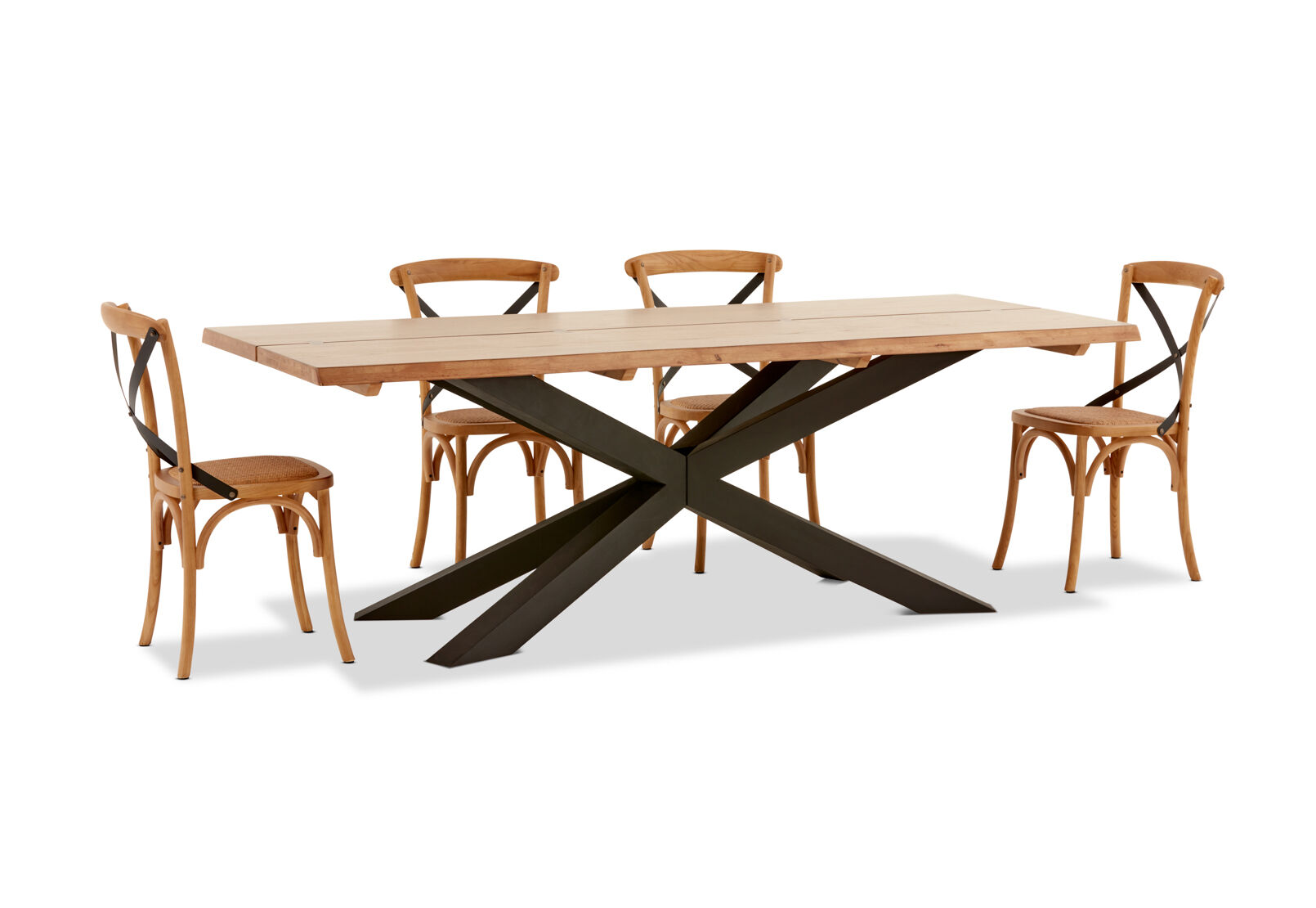 EVENDALE - 7 Piece Dining Suite with Avantee Dining Chairs. EVENDALE