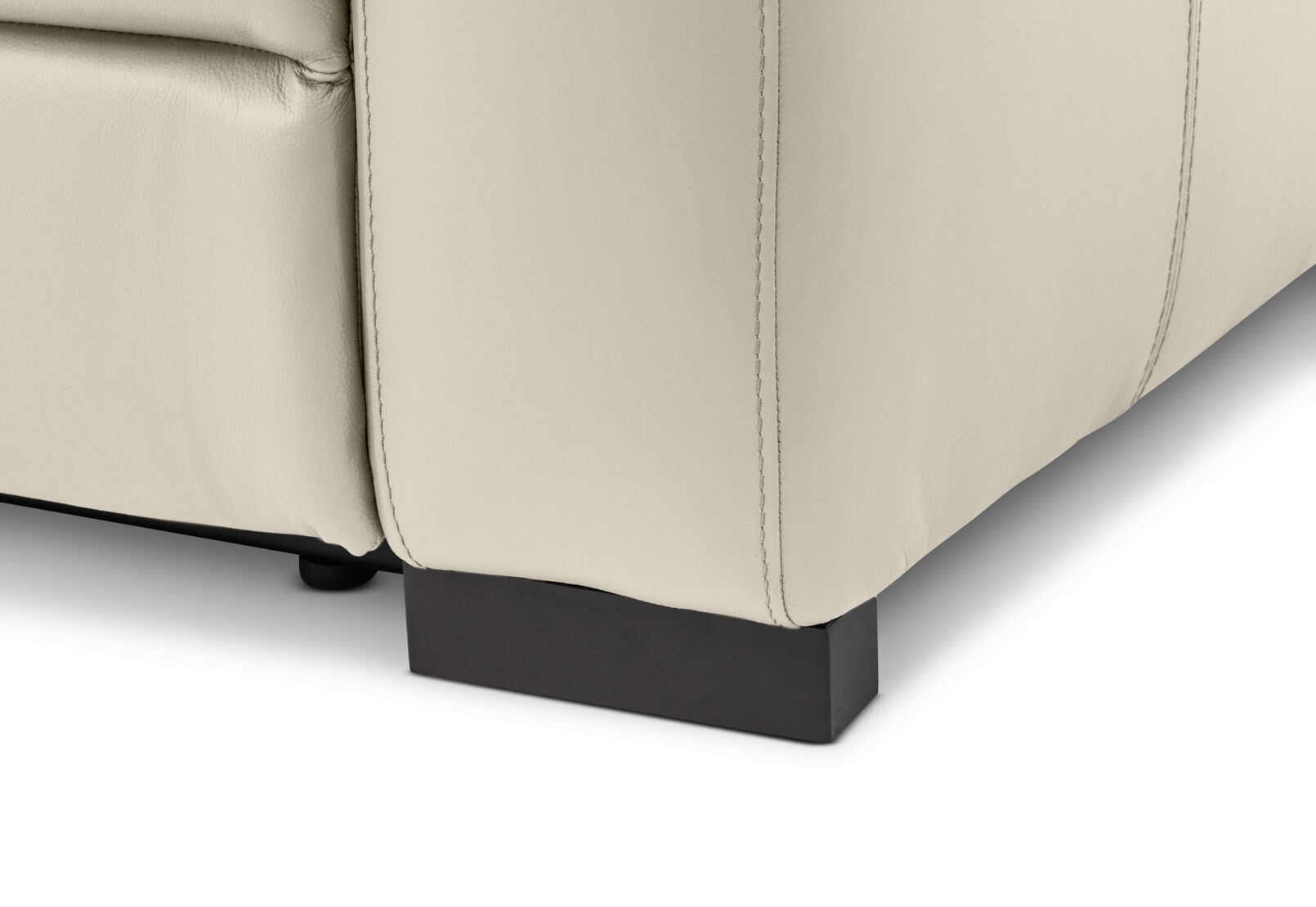 DAMIAN LEATHER - 3 Seater Sofa with LHF Chaise DAMIAN LEATHER