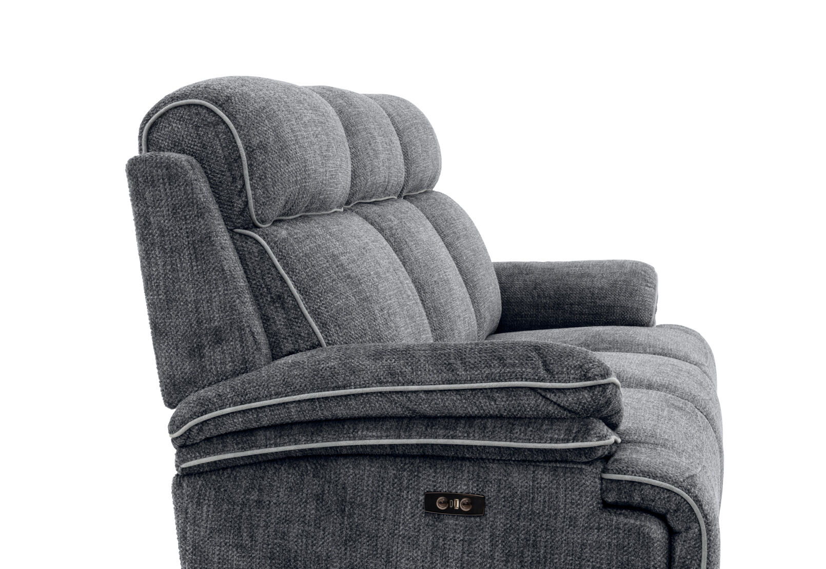 SEYMOUR FABRIC - 3 Seater Electric Recliner SEYMOUR FABRIC