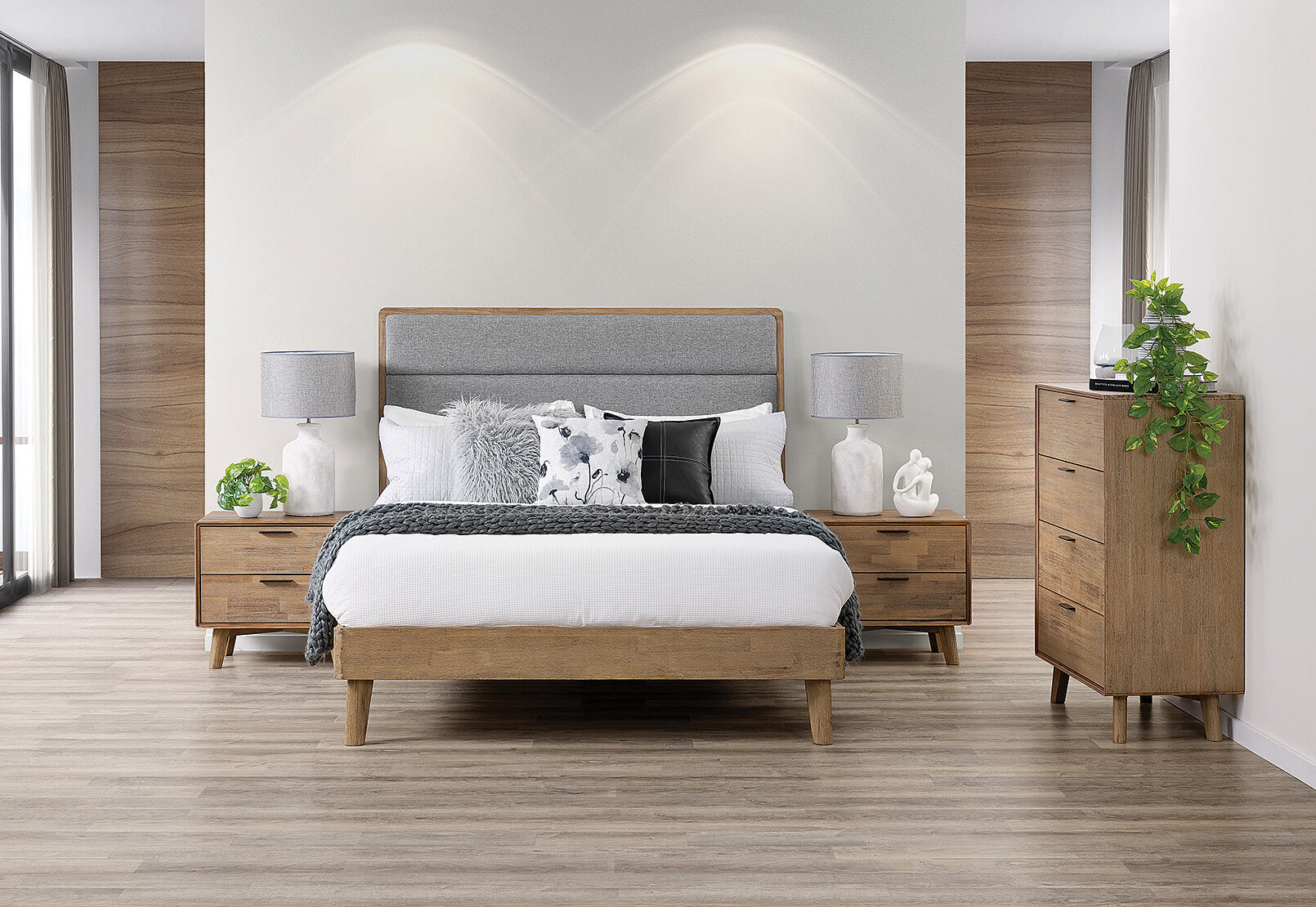 Larson 4 Piece Queen Bed Suite Amart Furniture