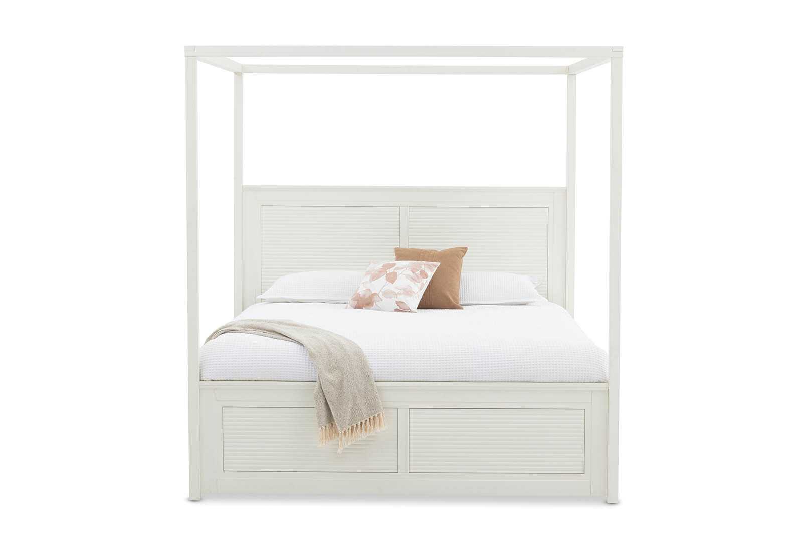 LOCKLYN - 4 Post Queen Bed LOCKLYN