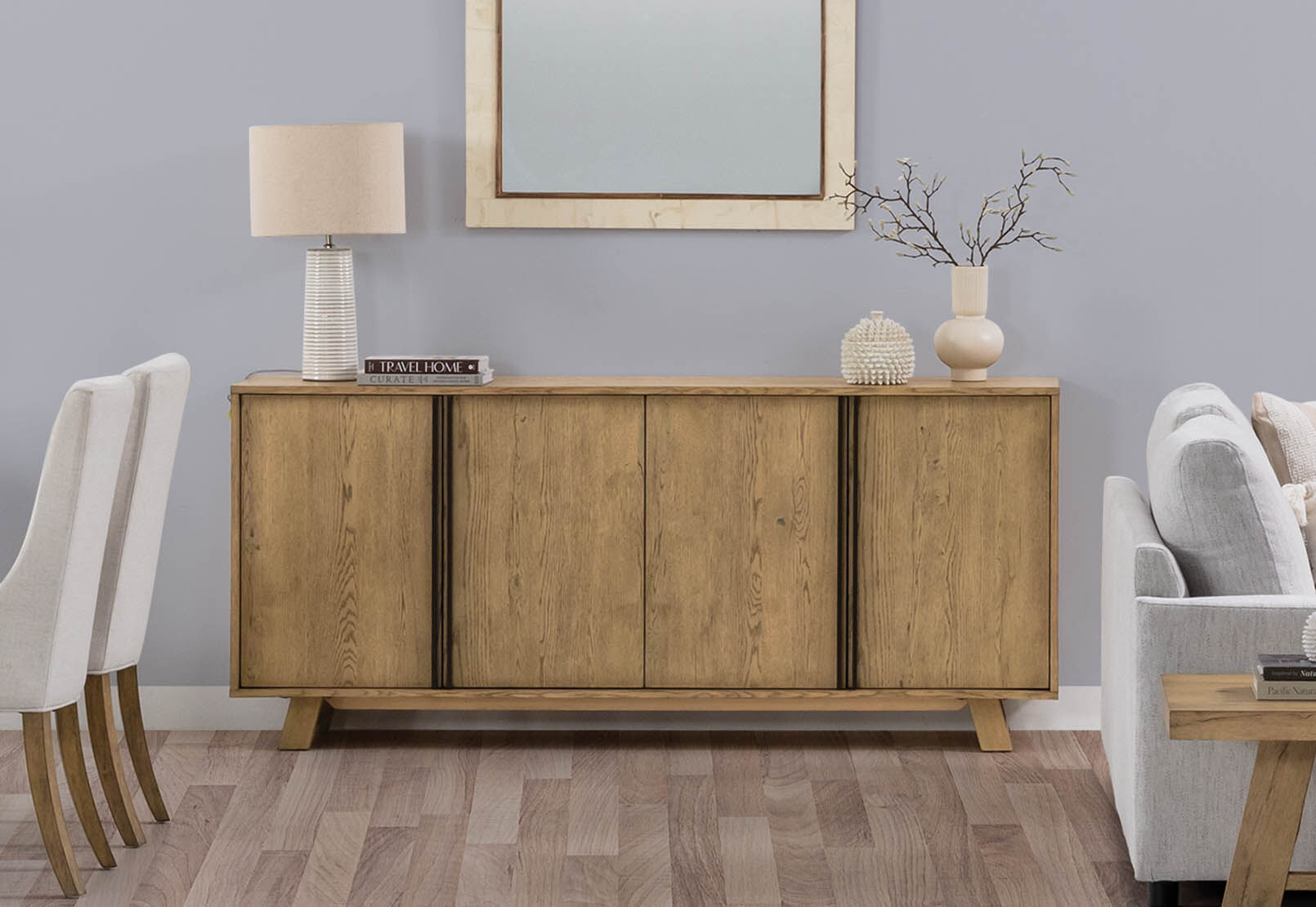 Malik buffet best sale table