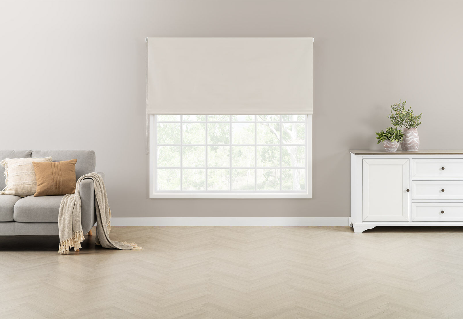 LOFT - Block Out Roller Blind 210 x 210cm LOFT