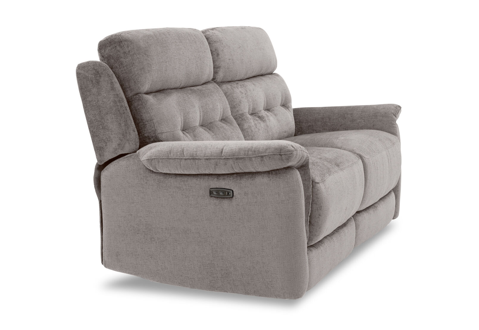 OBERTO FABRIC - 2 Seater with Electric Recliners OBERTO FABRIC