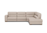 ELLYSE LEATHER - RHF Corner Chaise ELLYSE LEATHER