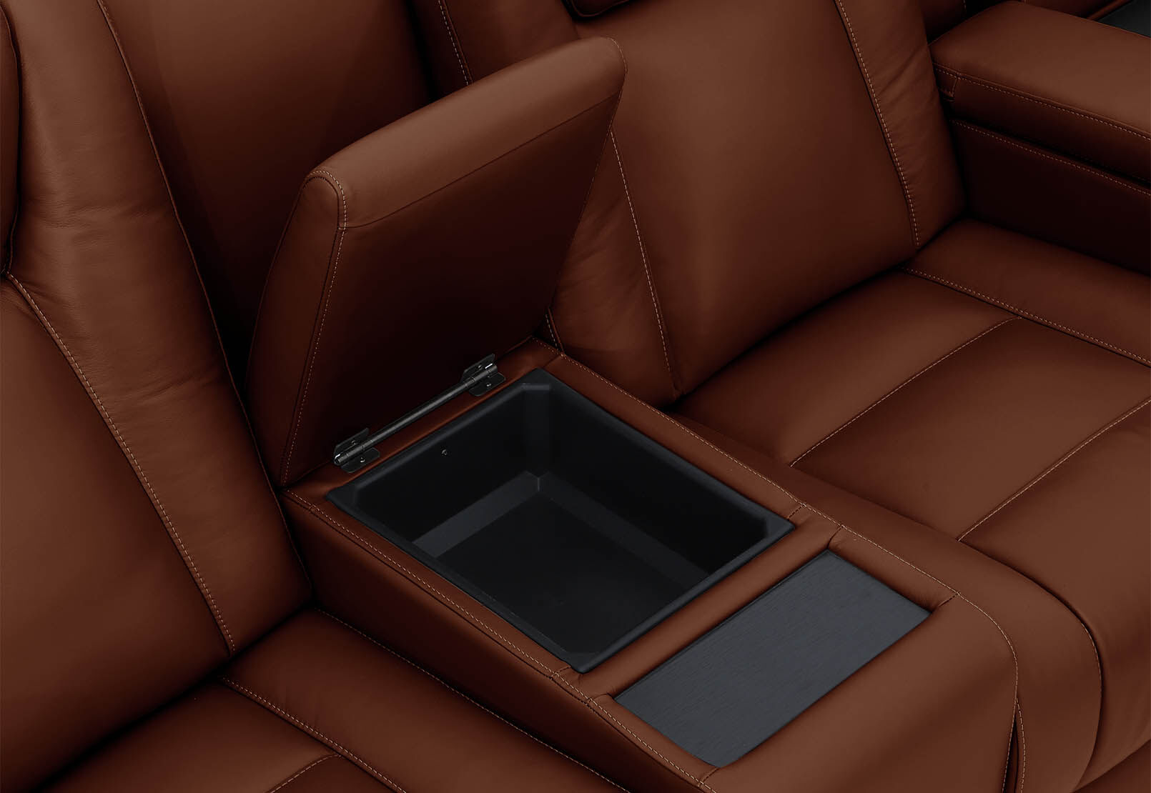 SENTINAL MK2 LEATHER - 5 Piece Corner with LHF Console SENTINAL MK2 LEATHER