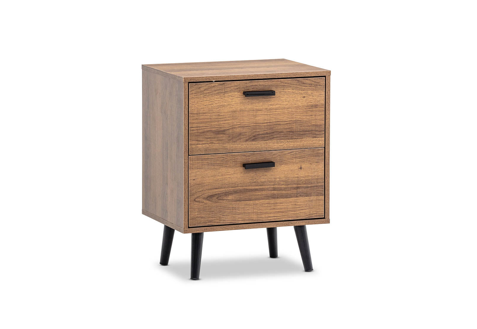 DUNLAP - 2 Drawer Bedside DUNLAP