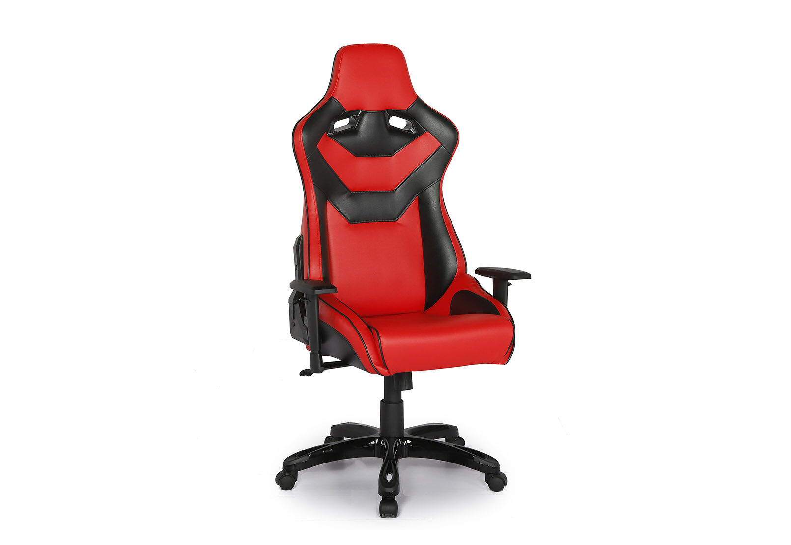 Red Black Caritas Red Black Gaming Chair Amart Furniture