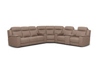 ALEXIOS - 6 Seater Corner with RHF Console ALEXIOS