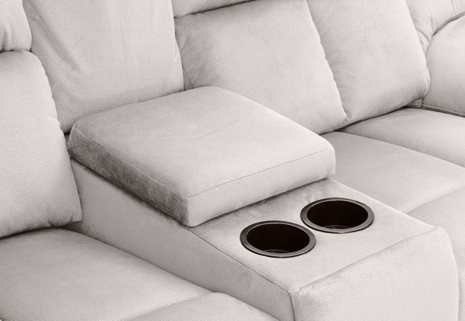 LEBRON FABRIC - Corner with Recliners LEBRON FABRIC