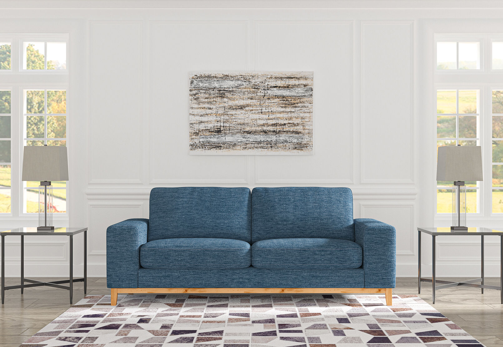 MESCAL FABRIC - 3 Seater Sofa MESCAL FABRIC