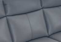 SERGIO LEATHER - 3 Seater with 2 Inbuilt Electric Recliners SERGIO LEATHER