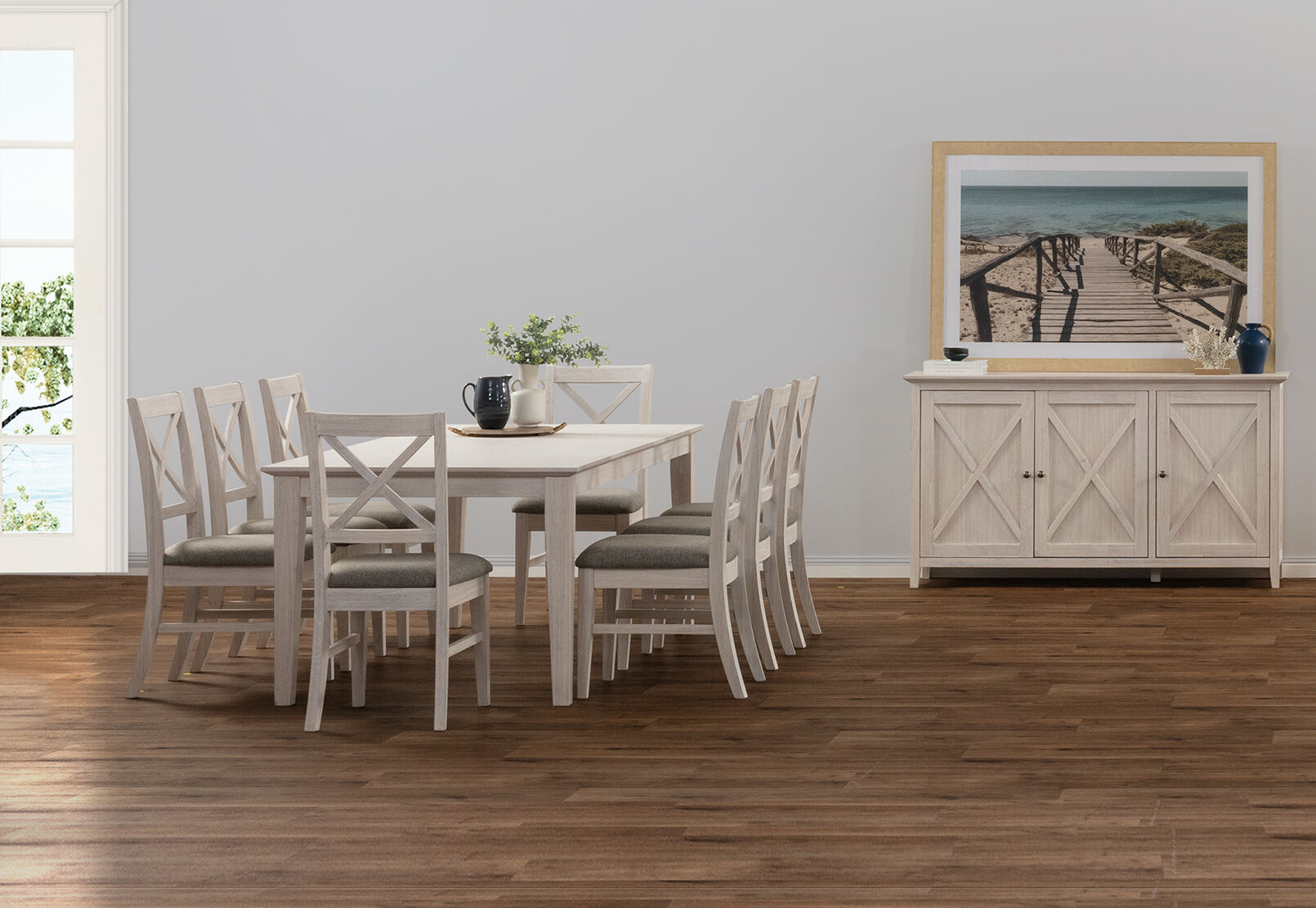ARDAL - 9 Piece Dining Suite ARDAL