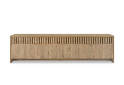 STEPHENSON - 3 Drawer Entertainment Unit