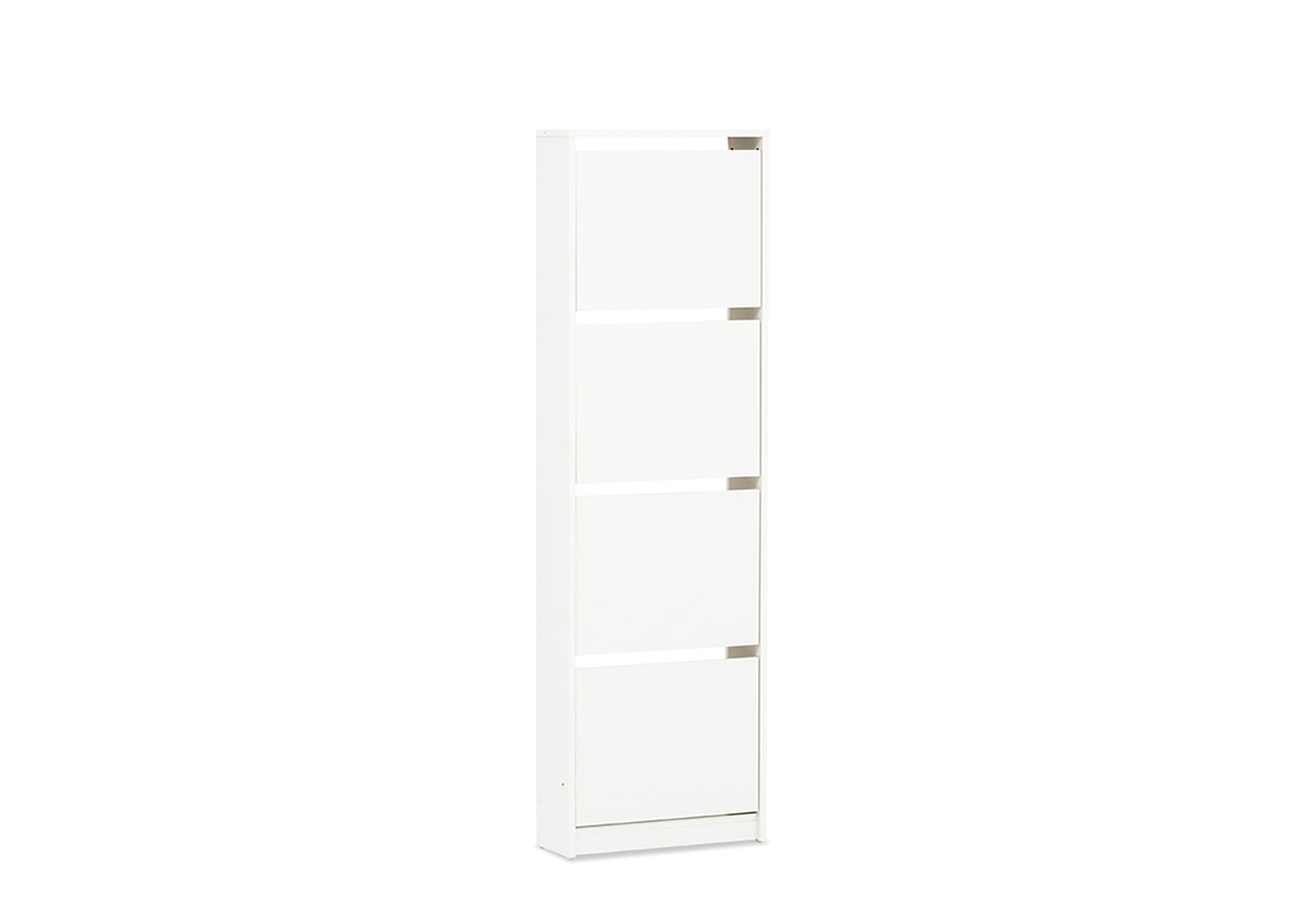 WHITE MILLS 4 Drawer Shoe Cabinet