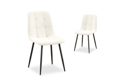 WILKINS - Set of 2 Dining Chairs