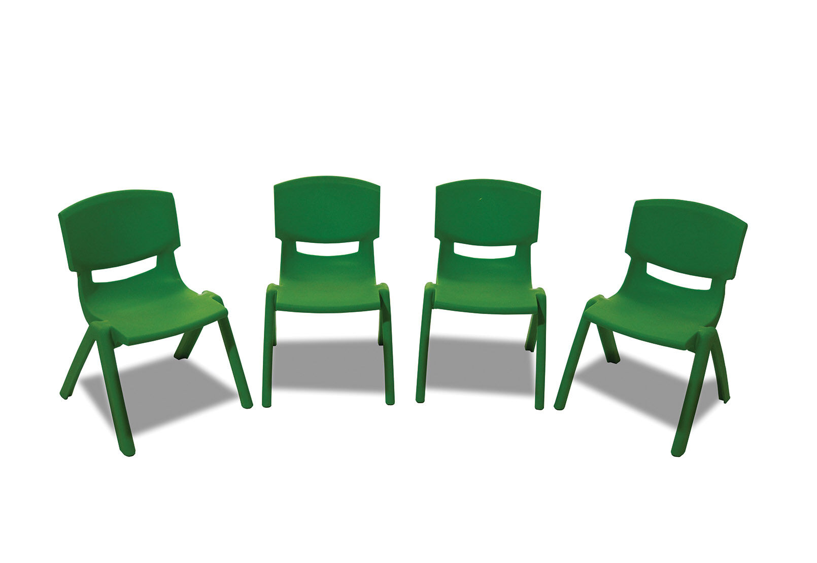 Green Dax Set Of 4 Outdoor Kids Chairs Amart Furniture