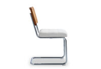 ELANE - White set of 2 Dining Chairs ELANE