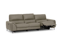 DOMINICO LEATHER - 3 Seater with 2 inbuilt Electric Recliners DOMINICO LEATHER