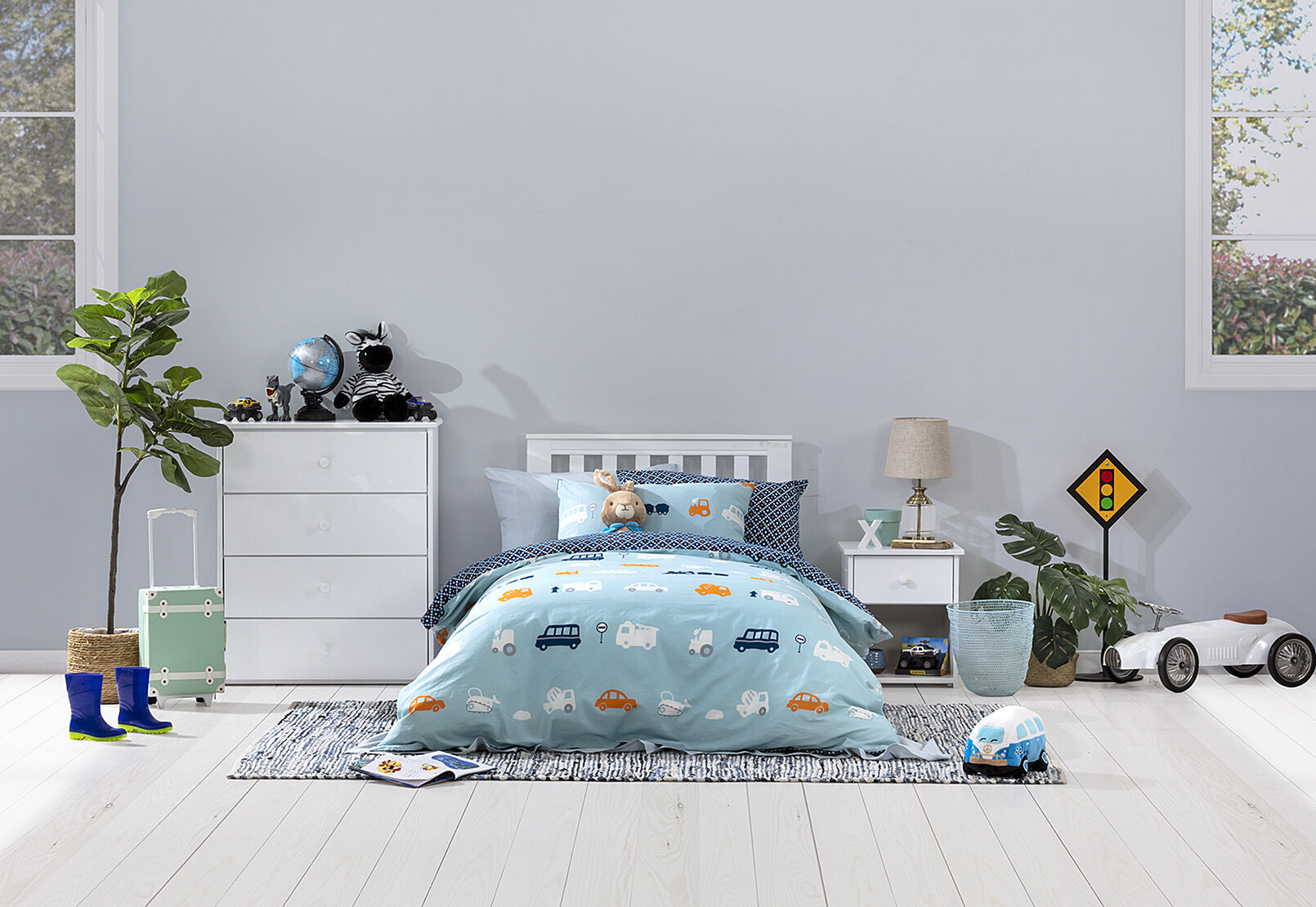 ZAIN - Single Quilt Cover Set ZAIN