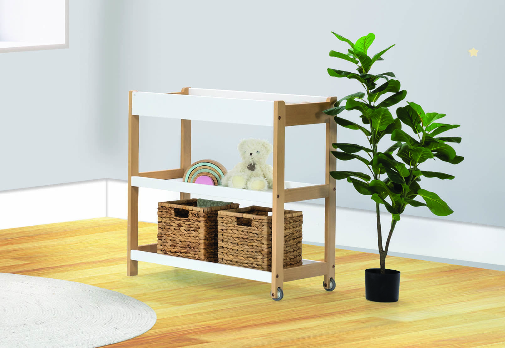 CAMLET - 3 Tier Change Table with Change Pad CAMLET
