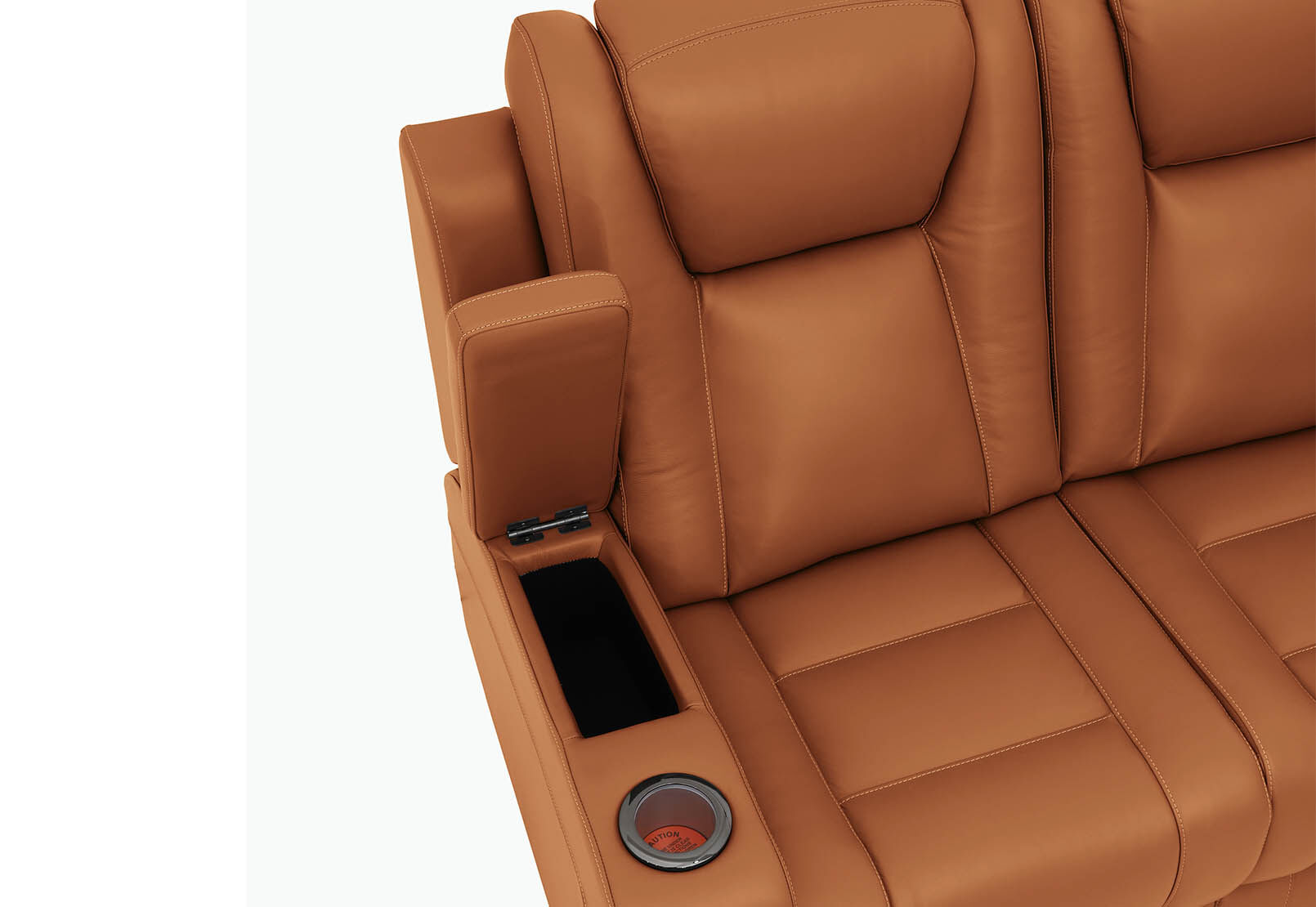 SENTINAL MK2 LEATHER - 4 Piece Corner with LHF Console SENTINAL MK2 LEATHER