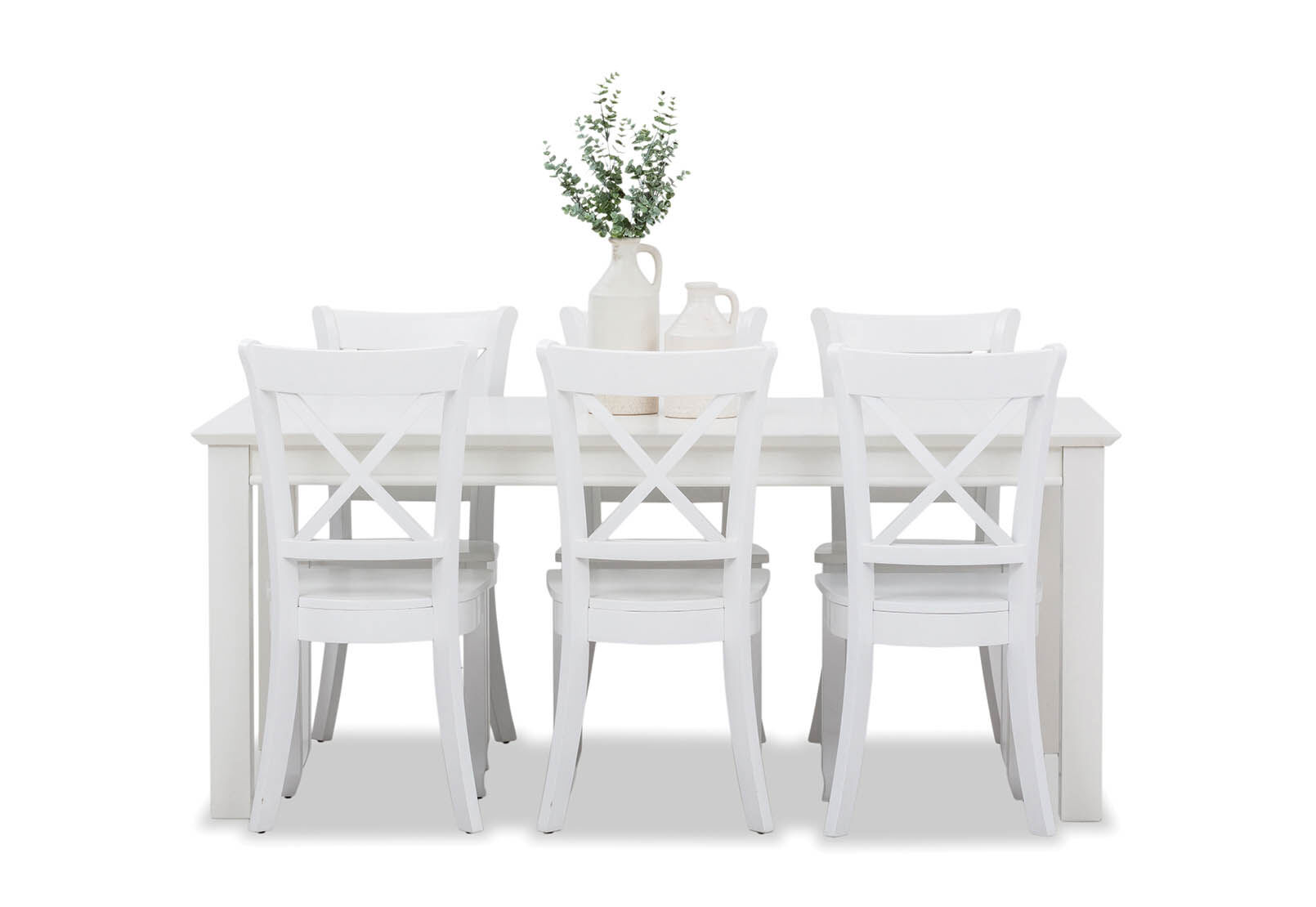 Amart white chairs sales