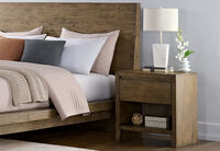 DEANDRE - 1 Drawer Bedside DEANDRE