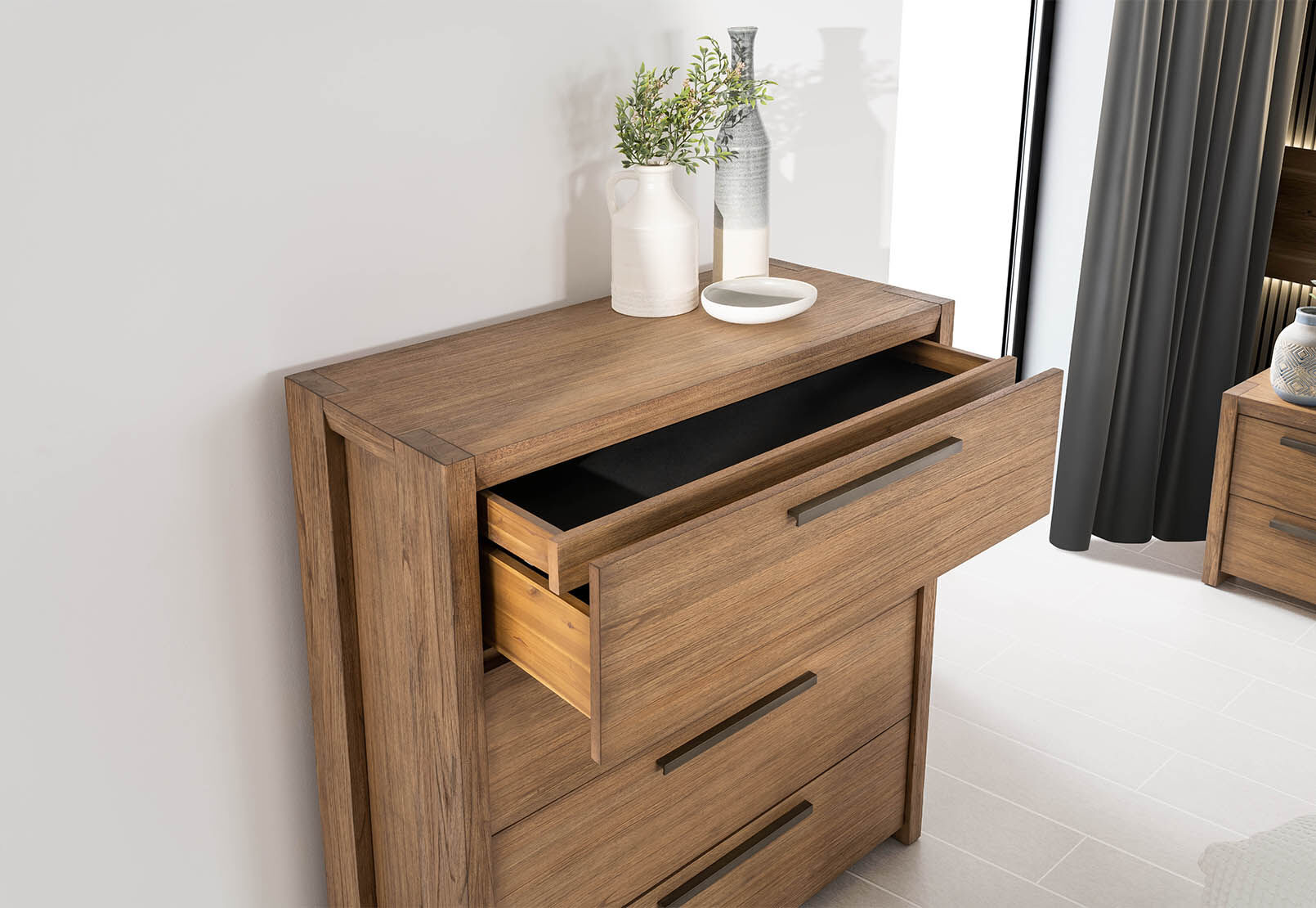 ROMULUS - 4 Drawer Tall Chest ROMULUS