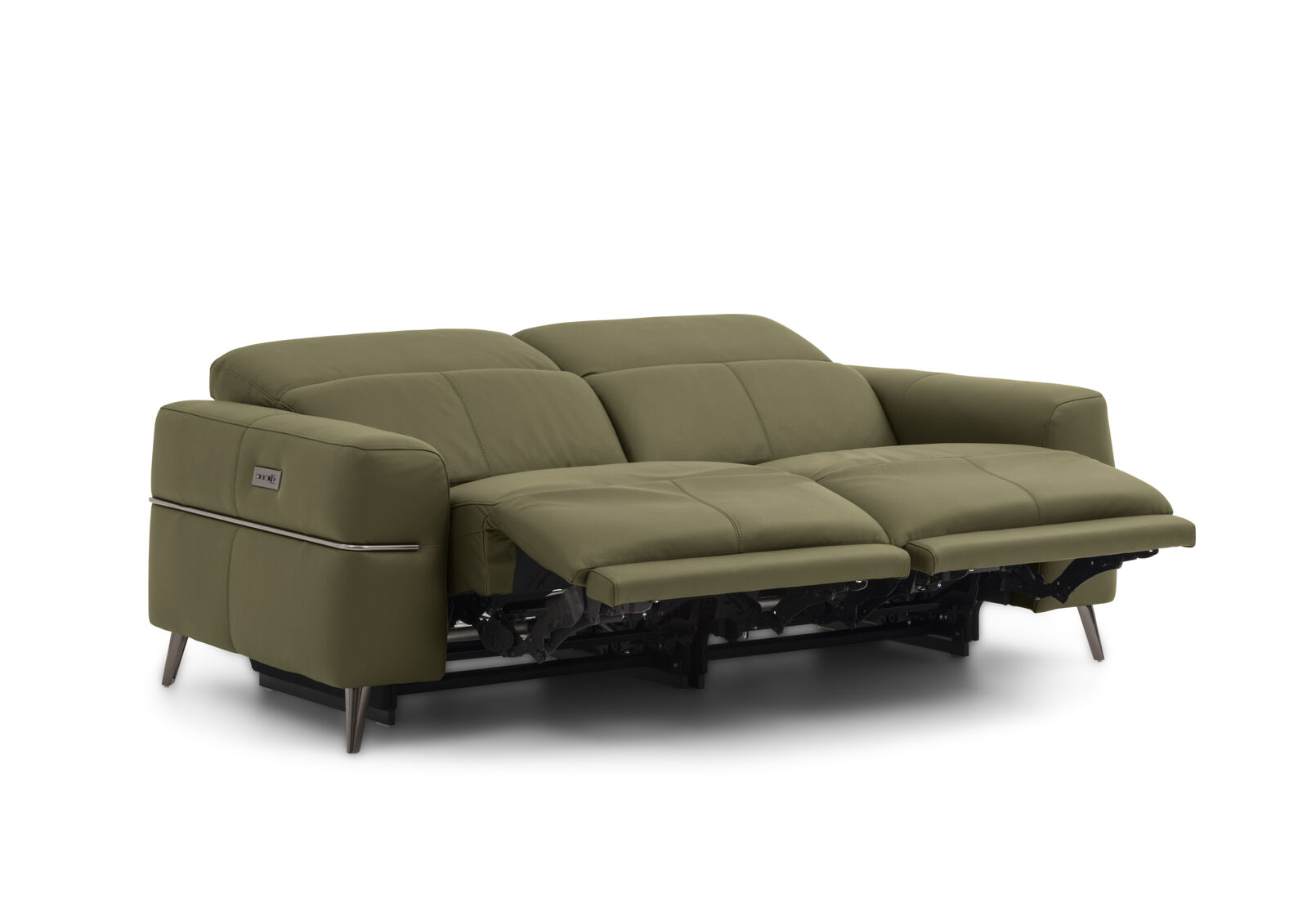 SERAFINI LEATHER - 2.5 Seater with Inbuilt Electric Recliners SERAFINI LEATHER