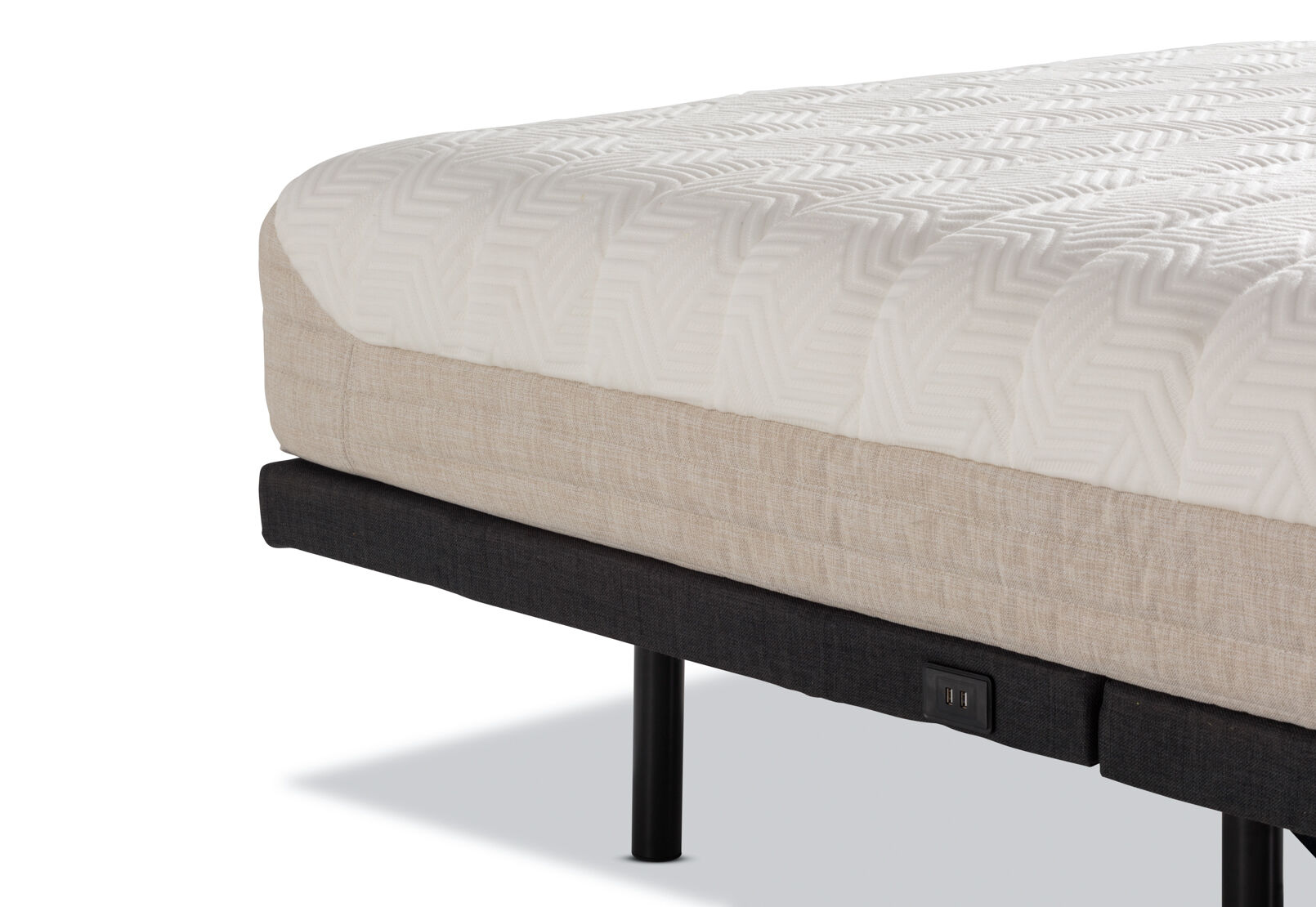 ORTHOKINETIC HYBRID FUSION FIRM - Queen Motion Bed Package ORTHOKINETIC HYBRID FUSION FIRM