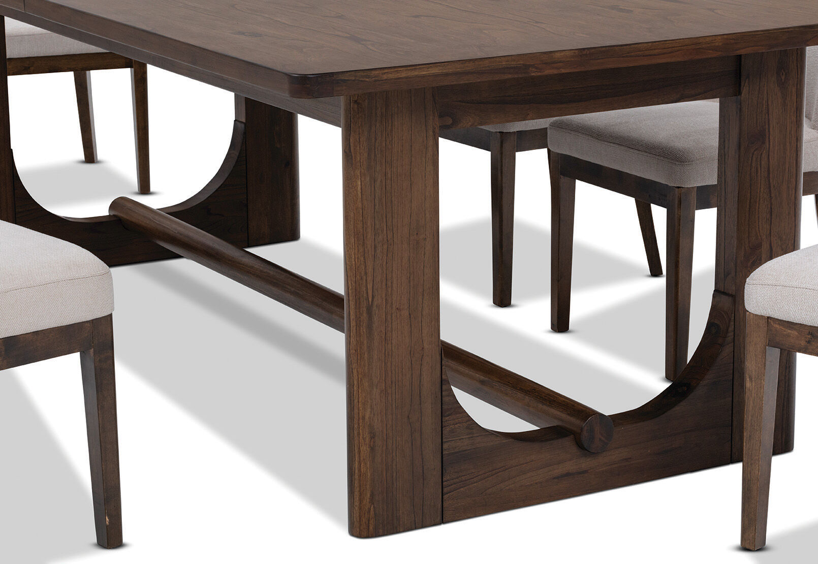 NICCOLO - 7 Piece Extension Dining Suite with Santino Dining Chairs. NICCOLO