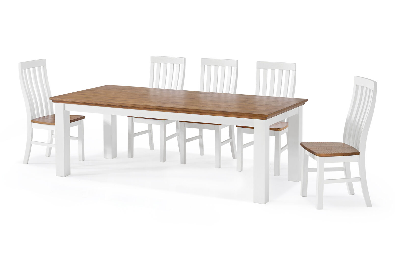 CHARLSBOURG - 9 Piece 2200 Dining Suite CHARLSBOURG