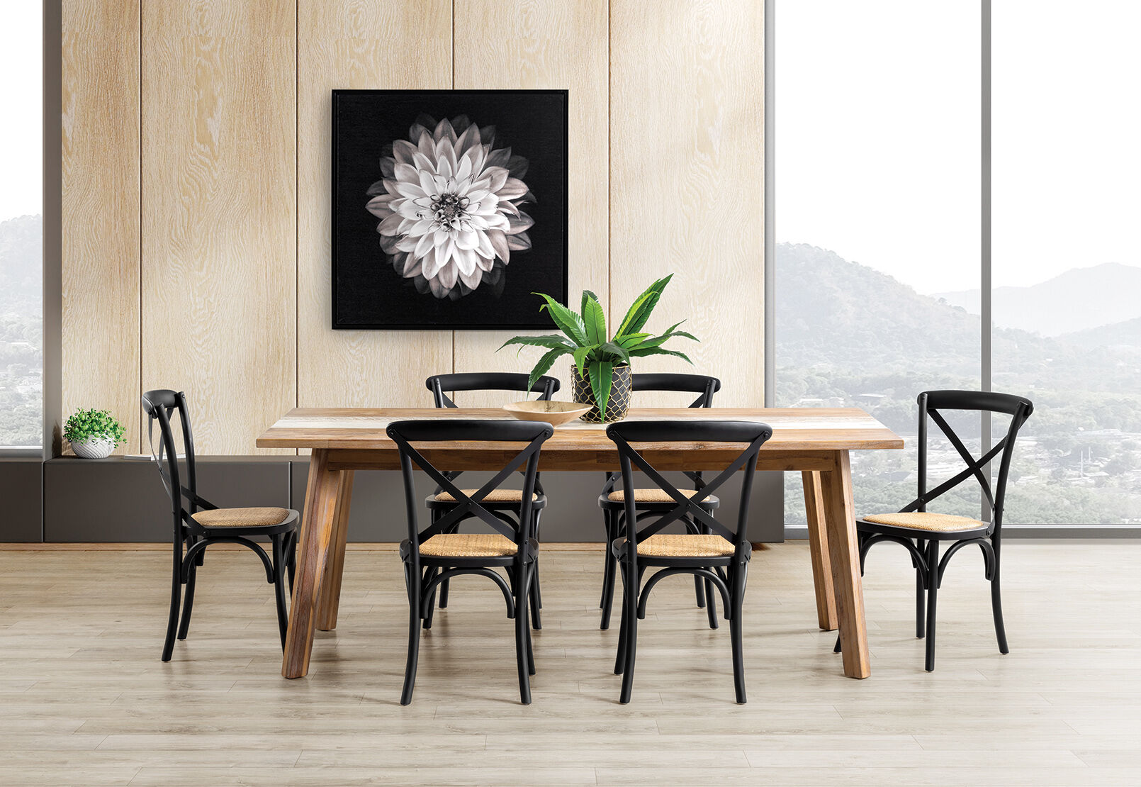 BLACK BOATWOOD Amart Furniture