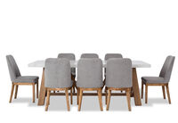 MATTEO - 9 Piece Dining Suite MATTEO