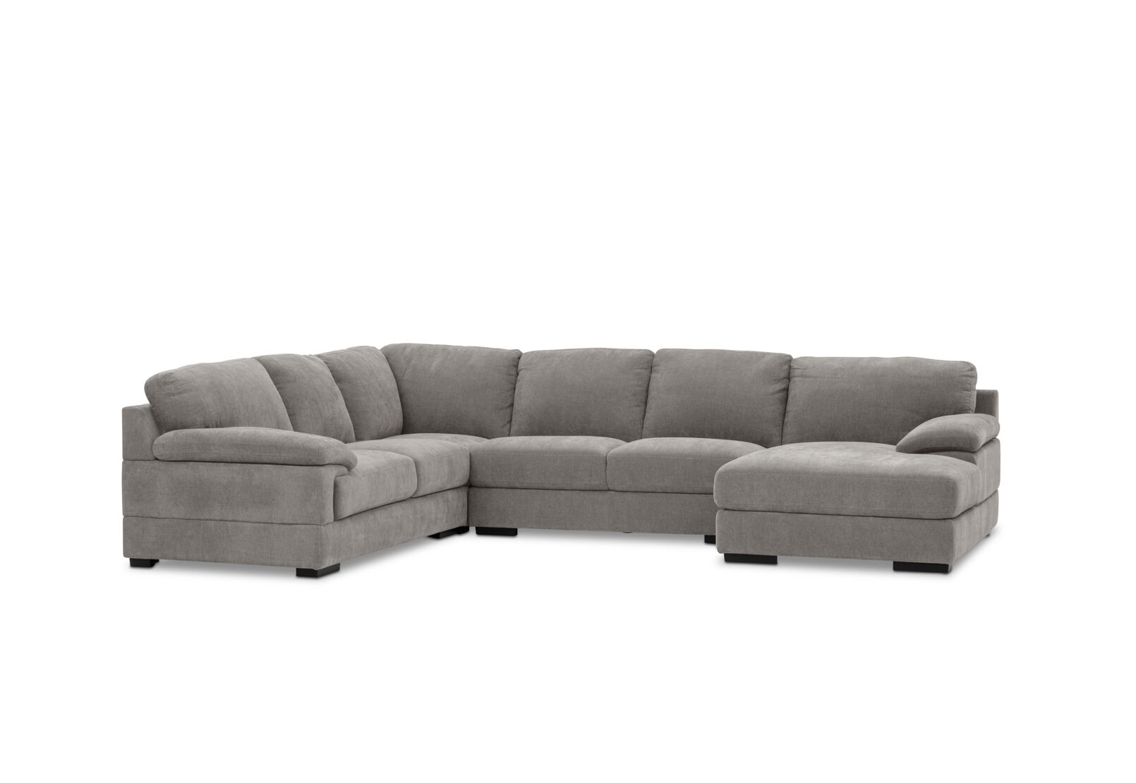 CANDACE FABRIC - 6 Seater Corner RHF Chaise CANDACE FABRIC