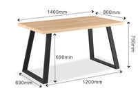 ZEKE - Dining Table ZEKE
