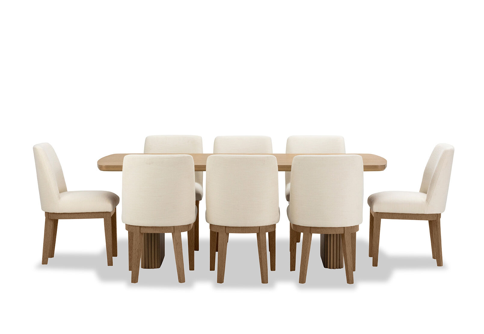 MIRAN - 9 Piece 2100 Dining Suite with Cora Chairs MIRAN