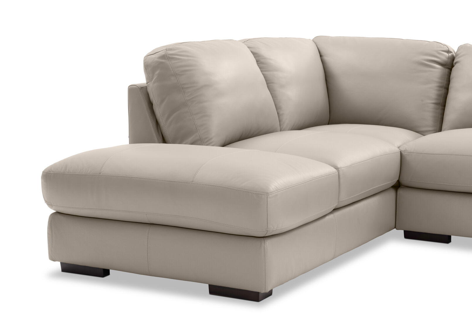 CANDACE LEATHER - Corner LHF Chaise CANDACE LEATHER